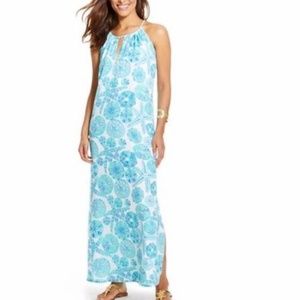 Lilly Pulitzer sea urchin maxi dress